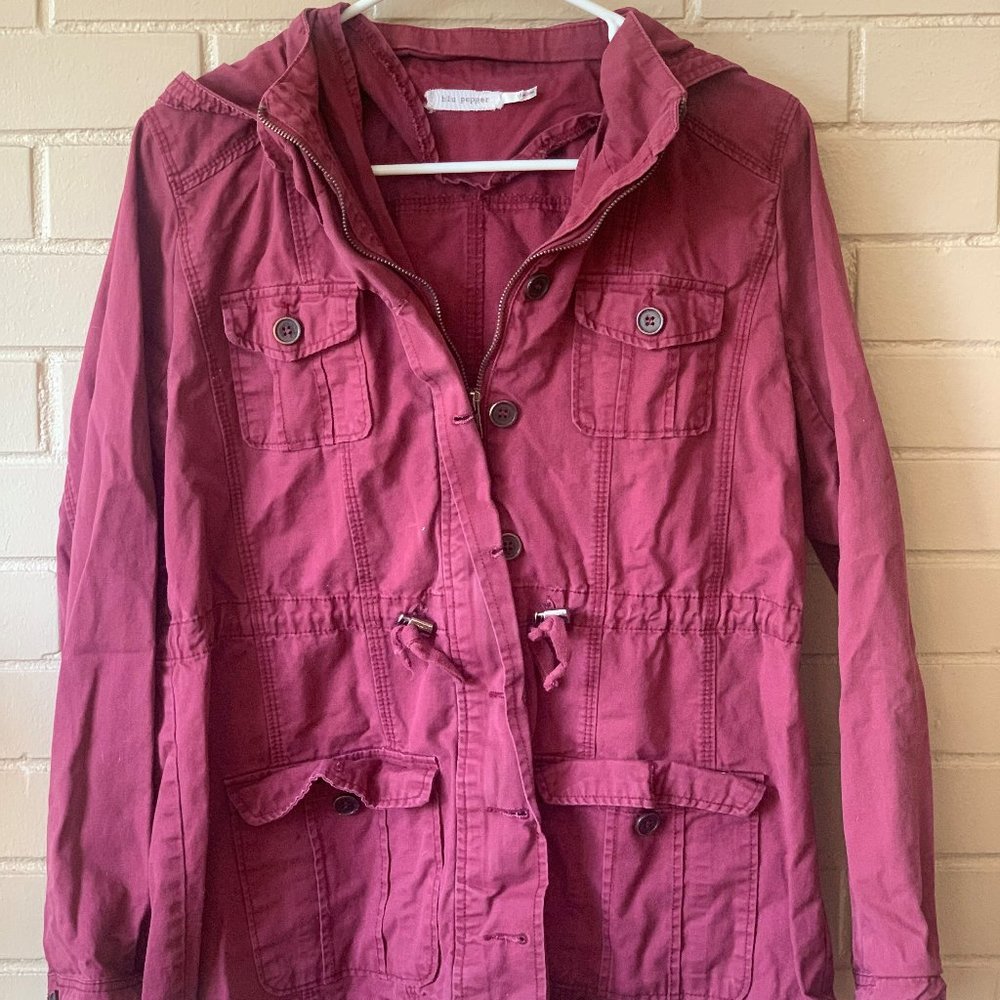 Blu Pepper Jacket, Fall Jacket, Size Medium, New - Hardly used